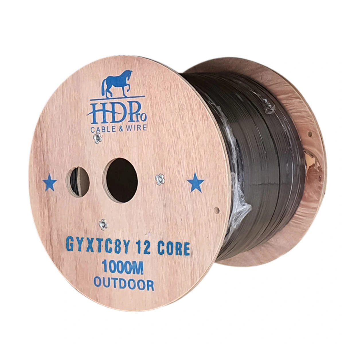 Cáp Quang 2 Core HDPRO Ngoài Trời – Ống Lỏng, Single Mode, Dây Tròn Chịu Lực 1 CÁP QUANG ỐNG LỎNG HDPRO