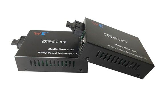 Converter Quang Wintop WT-8110MA-11-2 Multi-Mode 2km Fast Ethernet