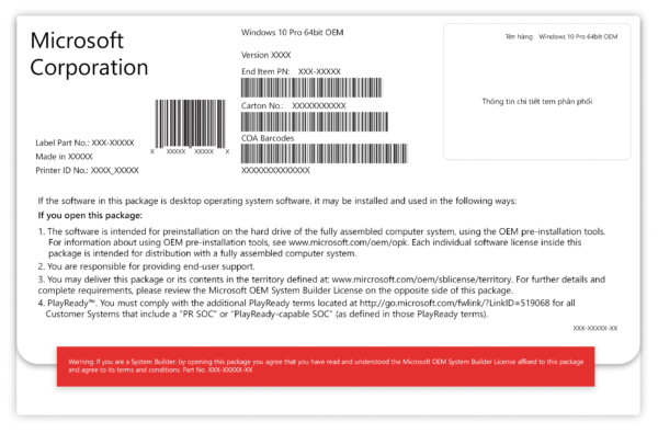 phần mềm windows 11pro 64bit english intl 1pk dsp oei dvd (fqc-08929)