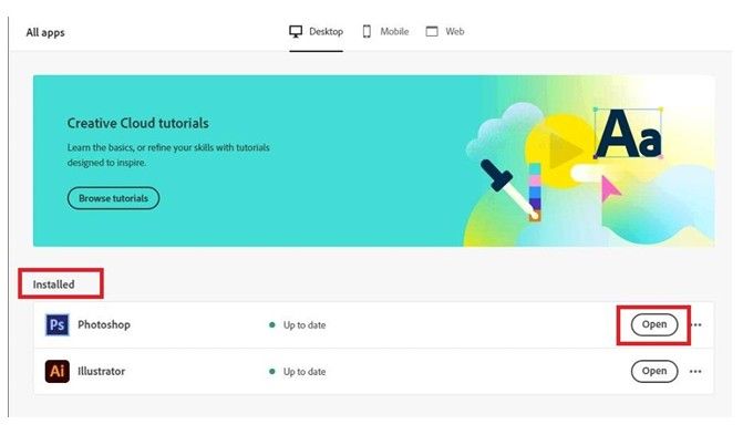 Hướng dẫn kích hoạt bản quyền Adobe Creative Cloud 24